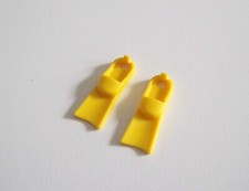 PLAYMOBIL (Z1136) SEA - Vintage 3772 Yellow Palm Pair Diving Material 3772