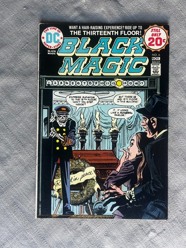 Black magic comics 6 - black, dc