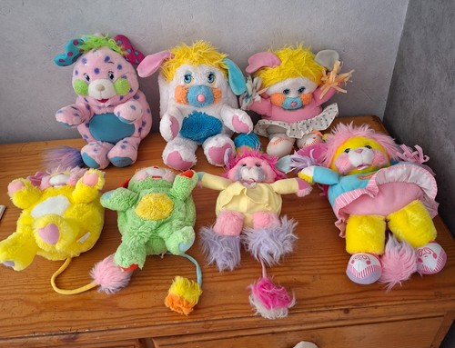 Peluche vintage popples lot - popples,