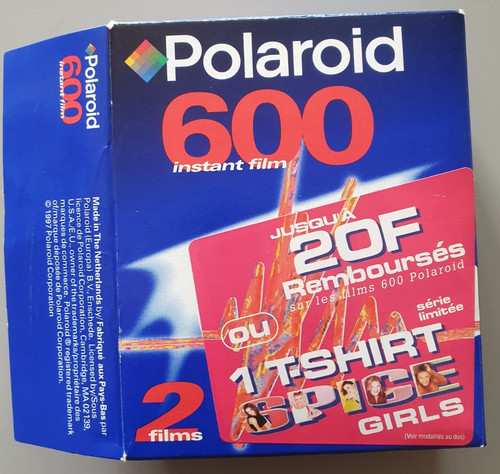 Pelicule polaroid 600 - pelicule,