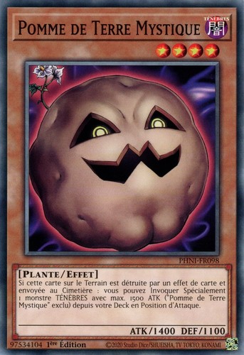 Pomme de terre - yu-gi-oh!,