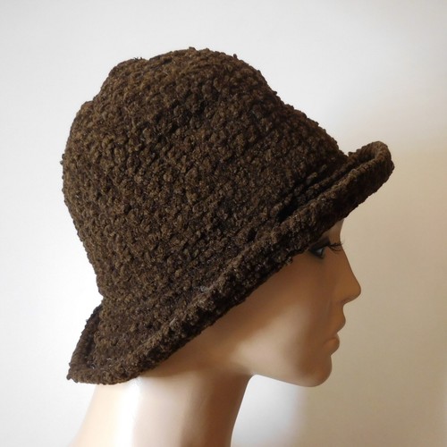 N9325 chapeau coiffure marron