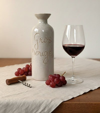 Bouteille en grès vintage