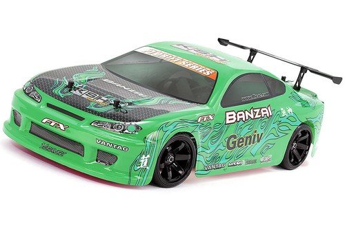 Banzai 4wd drift verte 10 - verte, 1/10