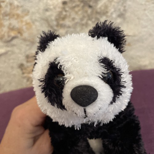 Peluche doudou panda lin - peluche,