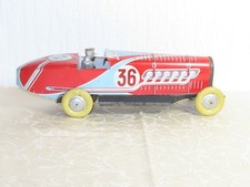 Antique Jouets en Tôle Rennauto " ML " Bugatti France ML Martinan & Larnaude