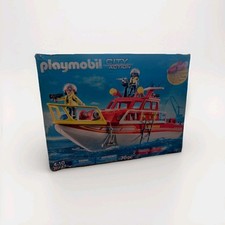 Playmobil City Action 70147: Bateau De Sauvetage Et Pompiers/ Neuf Et Scellé
