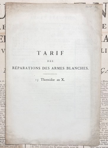 Tarif militaire des