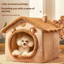 Lit Maison Chien Chat Lavable