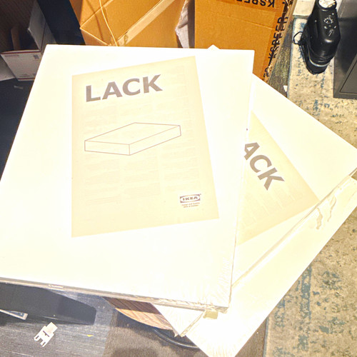 Ikea lack wall shelf white - ikea,