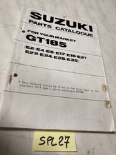 Suzuki GT185 additif catalogue pièce détachée spécifique par pays 185 GT 185GT