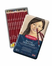Boîte De 12 Crayons Pastel Portrait Couleurs Derwent