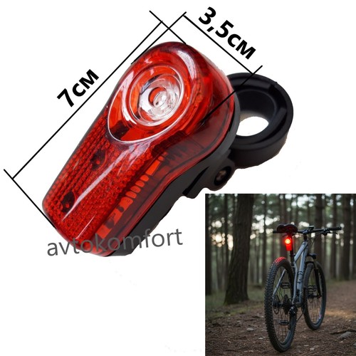 Feux vélo del - del, faisceau