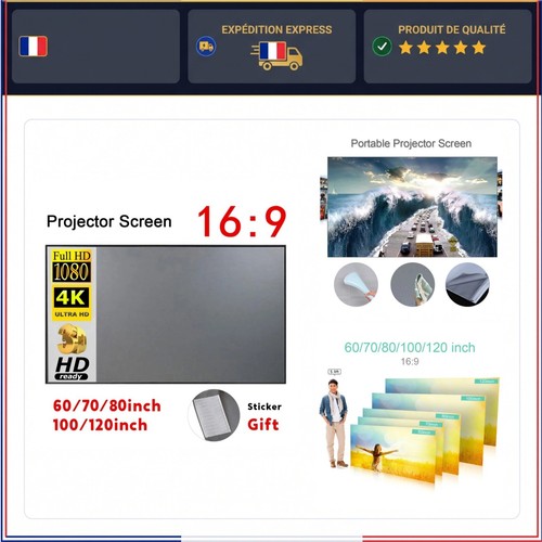 écran projection portable - projection,