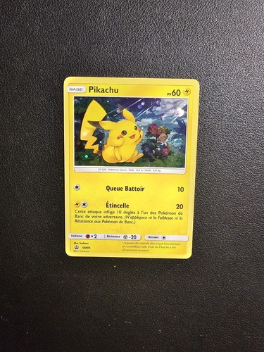 Carte pokémon pikachu sm86 - pokémon,