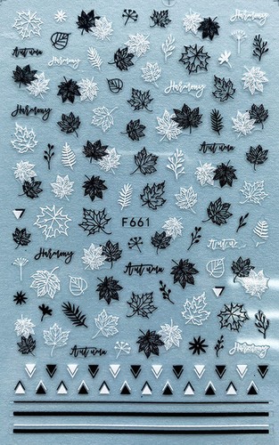 Stickers pour ongles - ongles, 3d