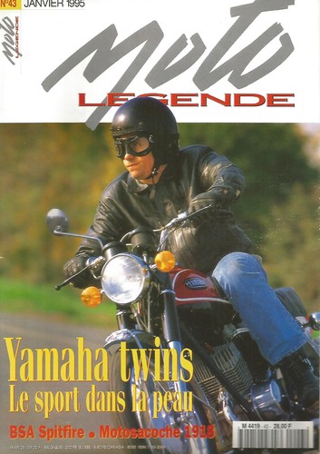 Moto legende yam twins - n°43,