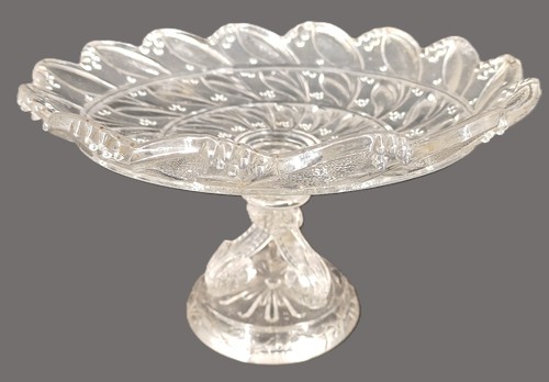 Compotier verre moulé - compotier,