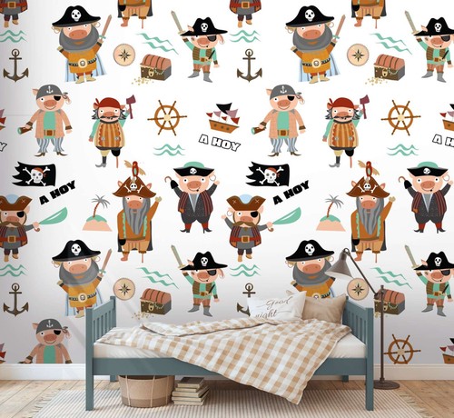 Papier peint enfant avec - papier,