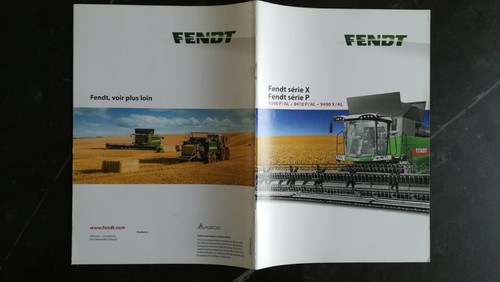 Brochure moissonneuses fendt - brochure,