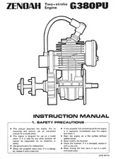 Manuel D'Instructions Kamatsu Zenoah G-38