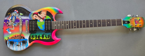 Hand painted epiphone - epiphone, sg