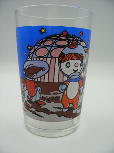 Ortf amora verre moutarde - à,