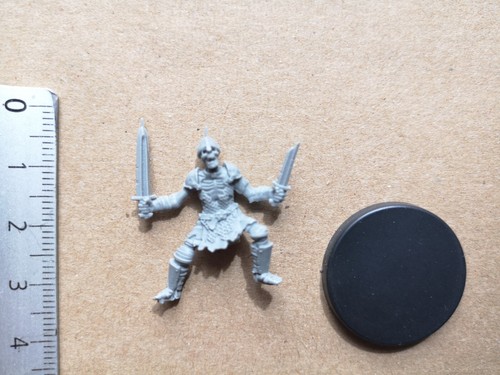 Black skeleton warrior undead - black,