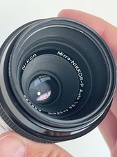 Nikon - Micro NIKKOR-P Auto   1:3.5  f=55mm  + filtre - Japan -  Pour Nikon F