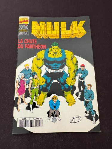 Marvel comics semic hulk - marvel, (u)