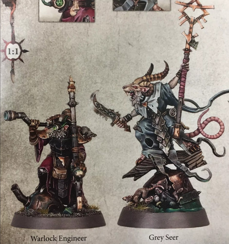 Warhammer aos skaven grey seer - skaven,