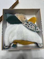 DouDou Et Compagnie Paris Plush Lion Security Blanket Baby Toy Gift Box