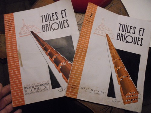 Tuiles briques ancien - briques,