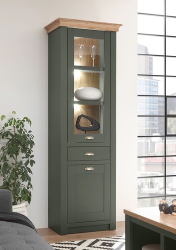Vitrine cambridge 68cm vert - cambridge,