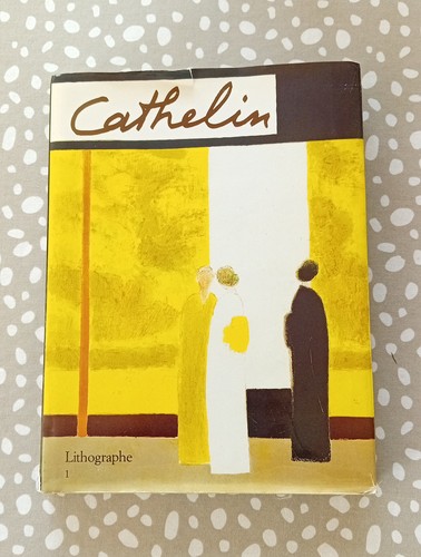 Cathelin lithographe tiré - -,