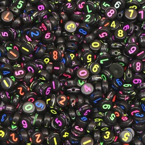 Perles acryliques 100 - perles, rondes