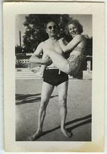 PHOTO ANCIENNE - COUPLE DRÔLE