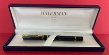 STYLO PLUME WATERMAN LAUREAT II BLEU MARBRÉ LAQUÉ AVEC SON ECRIN 13 Photos