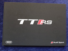 Audi TT RS Coupe/Roadster Hardback Brochure 8/2016