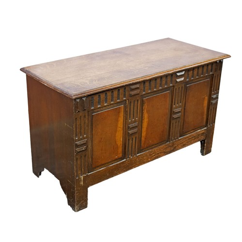 Ancien coffre bois chêne - ancien,