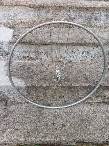 Roue avant mavic argent - roue,