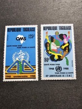 TIMBRE TOGO ANNIVERSAIRE DE