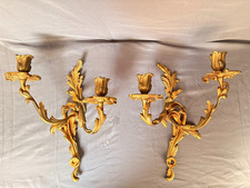 Ancien Paire Applique Murale