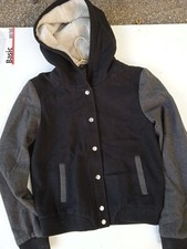 veste manteau parka noir