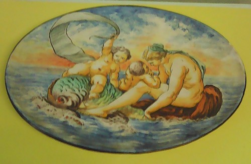 Ancienne assiette faïence - ancienne, en
