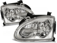Paire de feux phares Honda CRX DEL SOL 92-97 chrome