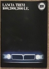 LANCIA TREVI Car Sales Brochure c1983 #88799118 ITALIAN TEXT 1600 2000 2000I.E.