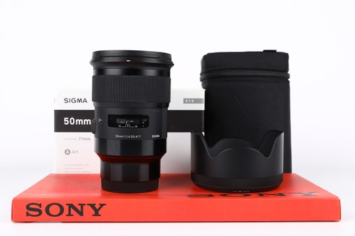 Sigma 50mm art sony 2 - 50mm, f1.4