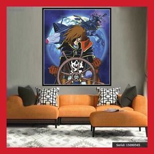 REPRO TOILE ALBATOR 84 AFFICHE VINTAGE POSTER ARCADIA MANGA FIGURINE HARLOCK DVD