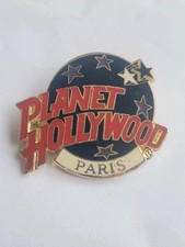 RARE PLANETE HOLLYWOOD PARIS BROCHE CINEMA BADGE F.C PARRY BIRMINGHAM COLLECTOR